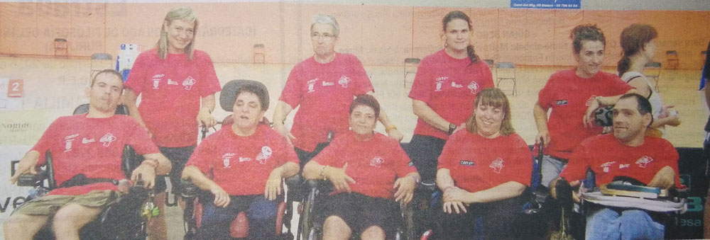 Aspace Navarra, bronce en el Nacional de Boccia